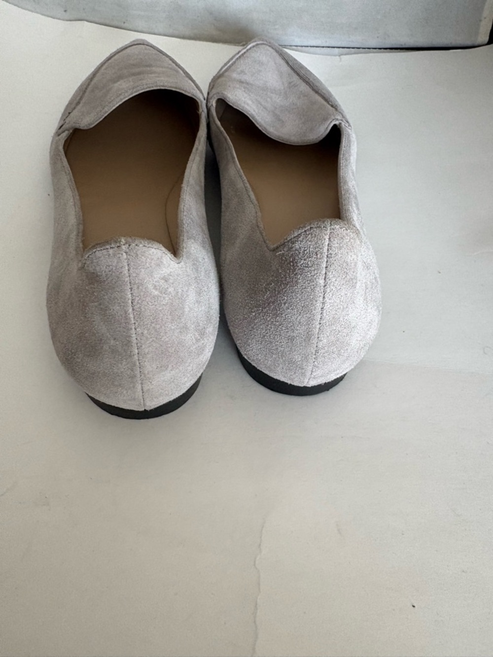 M. Gemi The Stellato gray Suede Pointed-Toe Loafers EU38 US8 - Picture 5 of 9